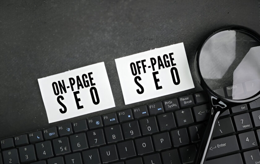 On-page SEO , Off-page SEO ilmoria digital